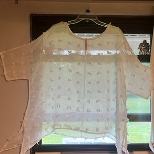 IC by Connie sheer top